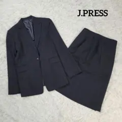 美品✨ジェイプレス　スーツ　セットアップ　スカート　ジャケット　ストライプ 1B