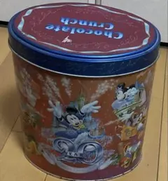 東京ディズニーランド 20周年 チョコレートクランチの空き缶