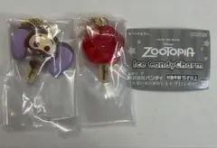 ズートピア アイスキャンディチャーム アイス フィニック 2点