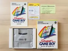 スーパーファミコン SFC スーパーゲームボーイ 箱説カード付き 任天堂 本体