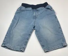 デニムハーフパンツ　140cm