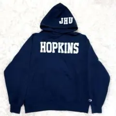 チャンピオン ジョンズホプキンス大学 カレッジパーカー XL ネイビー JHU