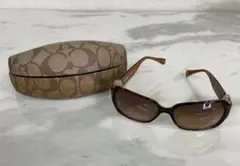 。【訳あり】COACH コーチ サングラス　AVA（S462）TORTOISE
