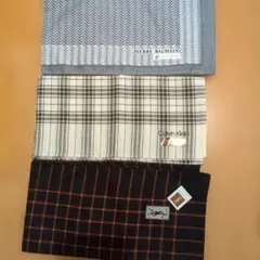 Pierre Balmain, YSL, Calvin Klein ハンカチ