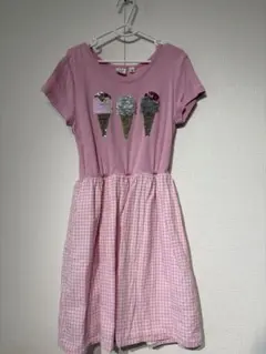 GAP ピンク アイスクリーム ワンピース M