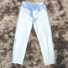 ライトブルー スリムフィットデニム usdrip mnml hesntls