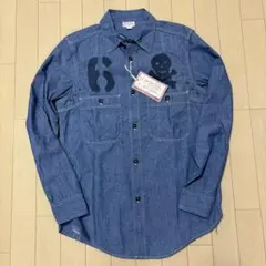 激レア フリーホイーラーズ ネルソンシャンブレー染み込みプリント