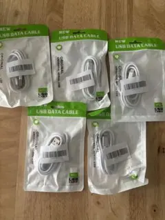 Lightning-USB-Aケーブル5本セット(1m)