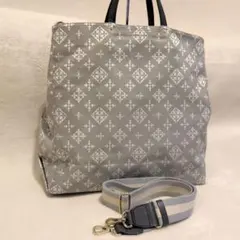 極美品ラシット 2Way SHOPPER キャンバス トートバック　Lサイズ