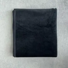 コーデュロイ　生地　(黒)