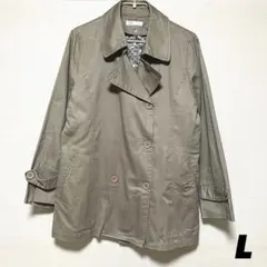 【大注目‼︎】LIVE IN COMFORT トレンチコート アウター L