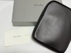 [新品]&Liebe アンドリーベ 10本差しジップペン 栃木レザー ブラック