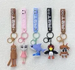 キーホルダー5個　イタリアンブレインロット　トゥントゥントゥンサフール