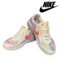 【美品】NIKE ナイキ　エアマックス エクシー　マルチカラー　25㎝　総柄