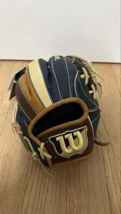 Wilson 軟式グローブ WTAHWS8 ネイビー/ブラウンのサムネイル