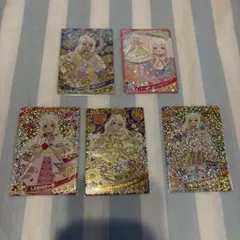 ひみつのアイプリ　プリンセス　つむぎ　５枚セット