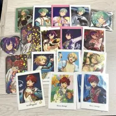 【匿名配送】あんスタ　ALKALOID　紙類　缶バッジ　まとめ売り