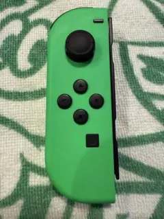 美品任天堂Switch 純正　ジョイコン　ネオングリーン　左　43