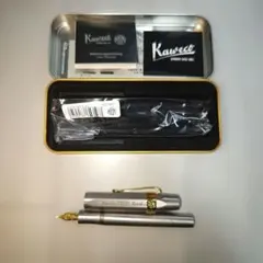 Kaweco STEEL Sport 万年筆 カスタム EFニブ クリップ付きのサムネイル
