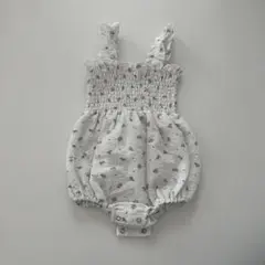 anneshirley ロンパース 小花柄 Mサイズ