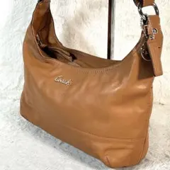 COACH コーチ ワンショルダーバッグ ホーボー ハーフムーン レザー 