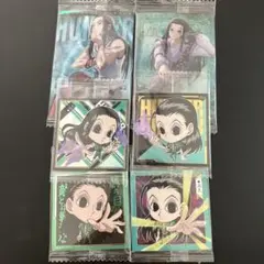 う*つ様 HUNTER×HUNTER イルミ カード　シール　6枚セット