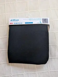 ユニクロ エアリズムコットン UVカットレギンス 10分丈 WOMEN L 黒