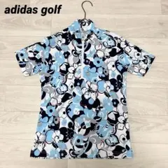 【adidas】アディダス　ハーフジップ　シャツ　ゴルフウエア