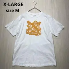 ● X-LARGE フロントプリント　ハイビスカス　90's Tシャツ M