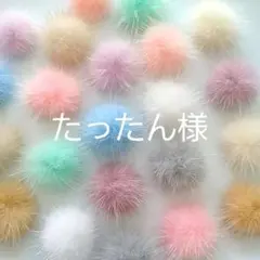 たったん様　⭐B品ミンクファー