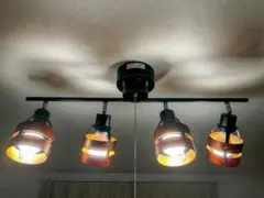 シーリングライト4灯 北欧 GT-DJ-2DB-9WT-2 調光可