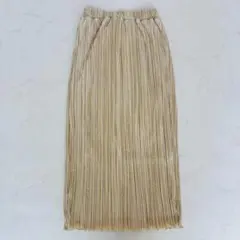 LOWRYS FARM プリーツロングスカート F（D287）