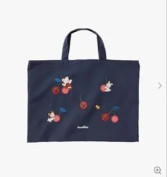 ちいやん様専用　familiar ネイビー レッスンバッグ