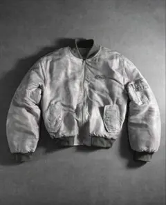 MA-1 フライトジャケット　グレーorホワイト