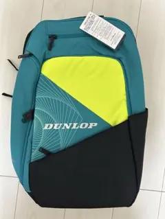 DUNLOP テニス ラケットバッグ グリーン イエロー