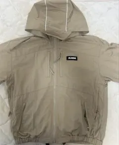 XLARGE フード付きナイロンジャケット ベージュ