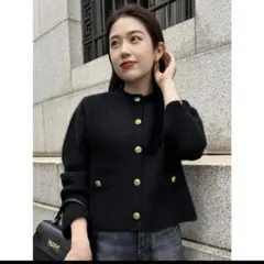 2025年最新】anuans ノーカラージャケットの人気アイテム - メルカリ