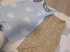 GAP　クマ柄ロンパース 3-6ヶ月 2枚セット