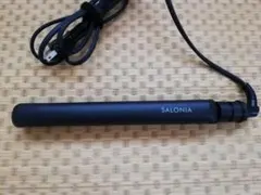 サロニア SL-004S ストレートアイロン 24mm ブラック　ポーチ付