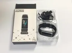 Fitness Tracker ブラック 本体 充電ケーブル付き