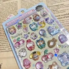 ボンボンドロップシール　フルーツアニマル