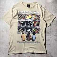 USA古着THE HUNDREDS アダムボム Tシャツ L ベージュ