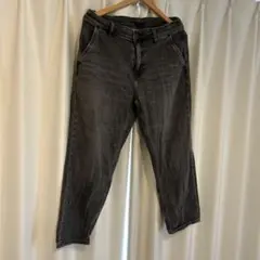 リラックスアンクルジーンズ