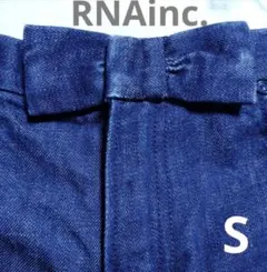 RNAinc.アールエヌエーインク リボンが可愛いジーンズ 個性的 レトロ Sのサムネイル