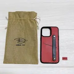 【対応機種不明】iPhone ケース スタイリッシュ レッド ブラック