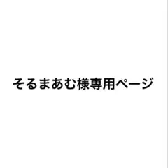 そるまあむ様専用ページ