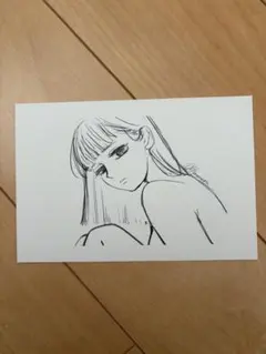 哀し モノクロ ポストカード