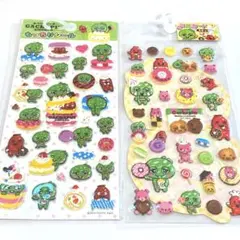 ガチャピン ムック スーパーもっちりシール シール 平成 - メルカリ