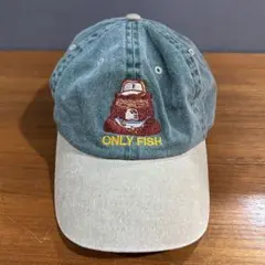 KISO THREE RIVERS Only fishキャップ　PEPS