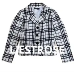 セレモニー L'ESTROSE チェック柄 テーラードジャケット